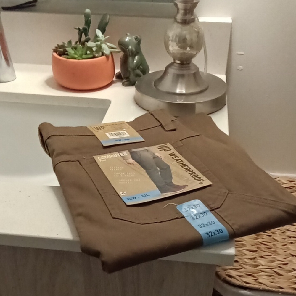 Men's Brown Commuter Pants 32 Waist 30 Length
